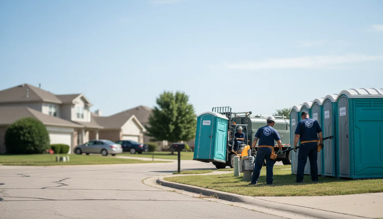 Porta Potty Rental in Three Rivers, MI near me